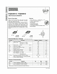 DataSheet FQB44N10 pdf